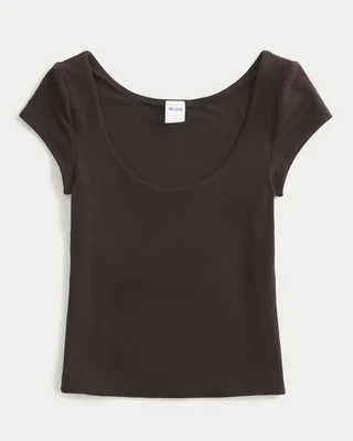 Brown T-shirt